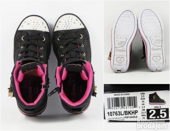 Skechers twinklw toes dečije PRESLATKE sijaju s588