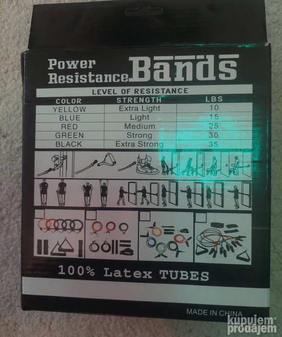 Elastične trake za trening