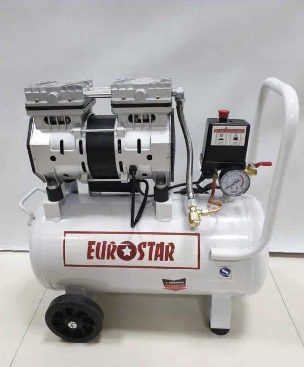 Eurostar bešumni kompresor za vazduh 25L - KupujemProdajem