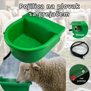 Pojilica na plovak sa grejačem