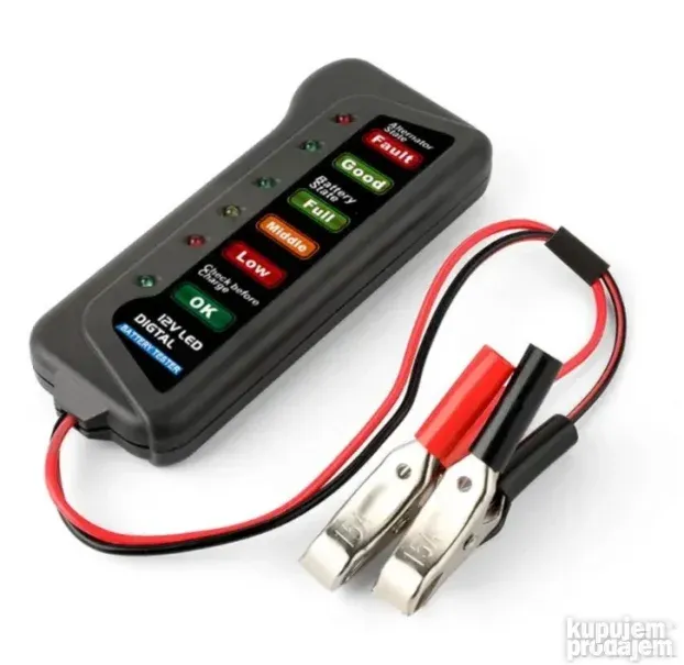 LAMPA Tester per batteria e alternatore 12V