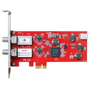 TBS 6902 DVB-S/S2 Dual Tuner Digital PCIe Satellite TV Card