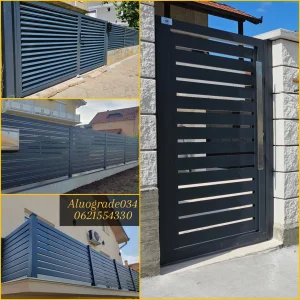 Aluminijumske kapije, aluminijumske ograde ,panelne ograde