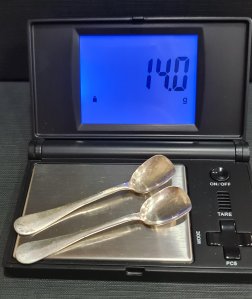 Srebrna kašičice sa monogramom