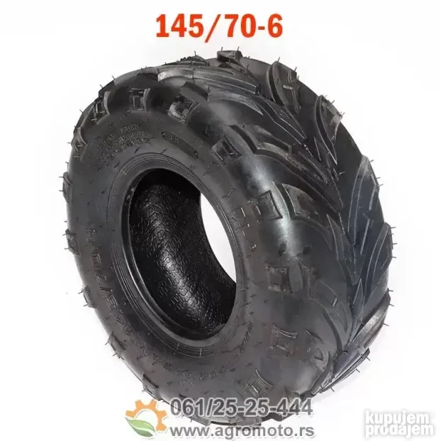 Guma za ATV / KVAD 145/70-6 Tubeless