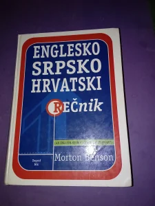 Englesko srpskohrvatski recnik Morton Benso