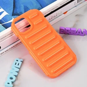 Maska Color Rib za iPhone 14 6.1 narandzasta