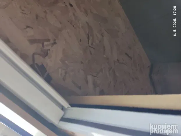 Vrata klizna alu mreza 88x200cm beli ram