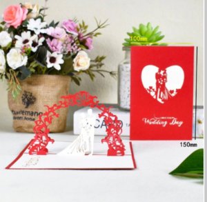 3D cestitka mladenci u zagrljaju KVALITETNA IZRADA