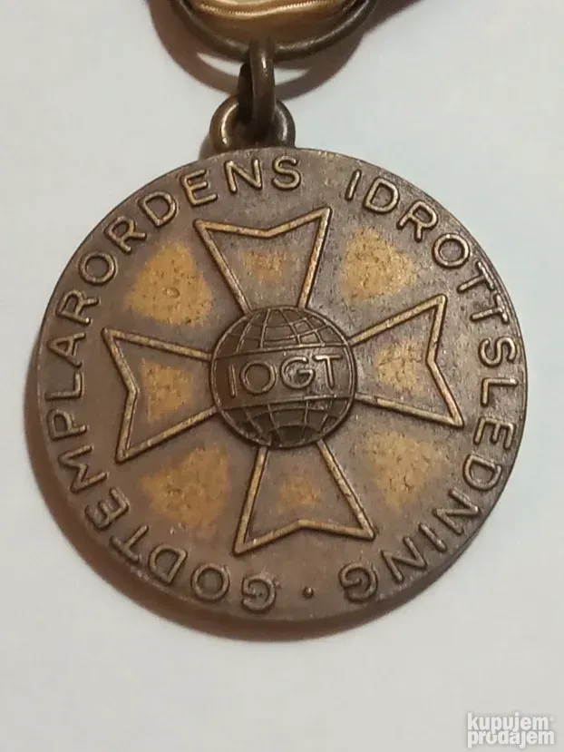 Red Templara, medalja za zalaganje