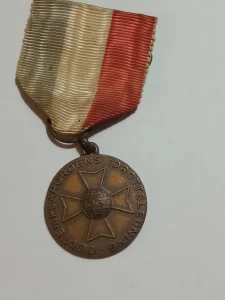 Red Templara, medalja za zalaganje