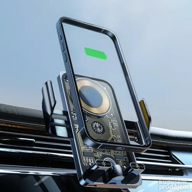Bežični punjač i držač za telefon
