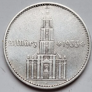 2 ReichsMark 1934 Nemačka Srebro Ređe