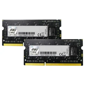 G.SKILL 16GB Notebook DDR3 1333MHz CL9 KIT F3 10666CL9D