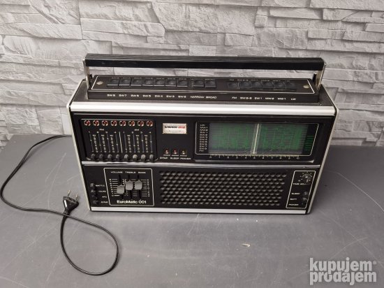 EuroMatic 001 World Receiver Vintage Radio