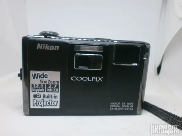 Nikon Coolpix S1000pj Pico-Projector Camera Official, Plus S70, S640
