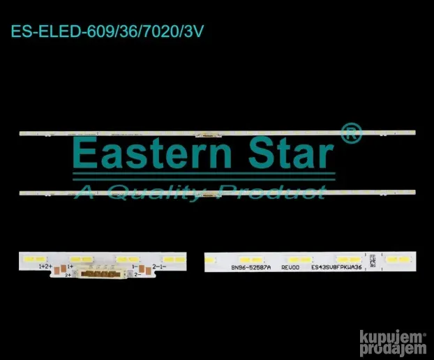 SAMSUNG UE43AU8K  UE43AU9007K  UN43AU8000FXZA  ES-ELED-609