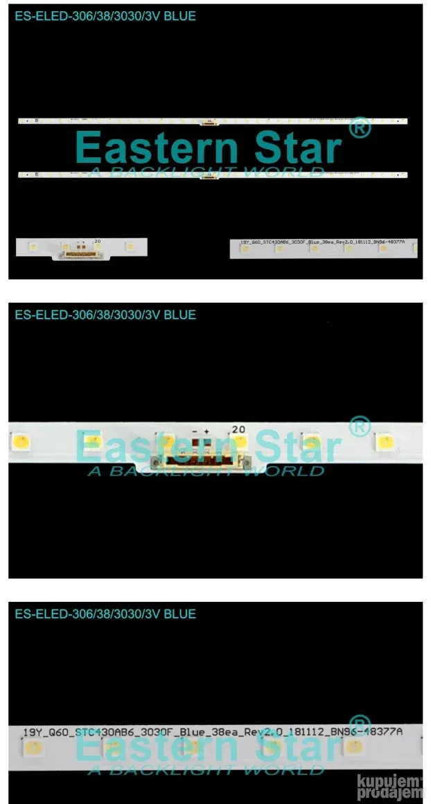 SAMSUNG UE43AU8K  UE43AU9007K  UN43AU8000FXZA  ES-ELED-609