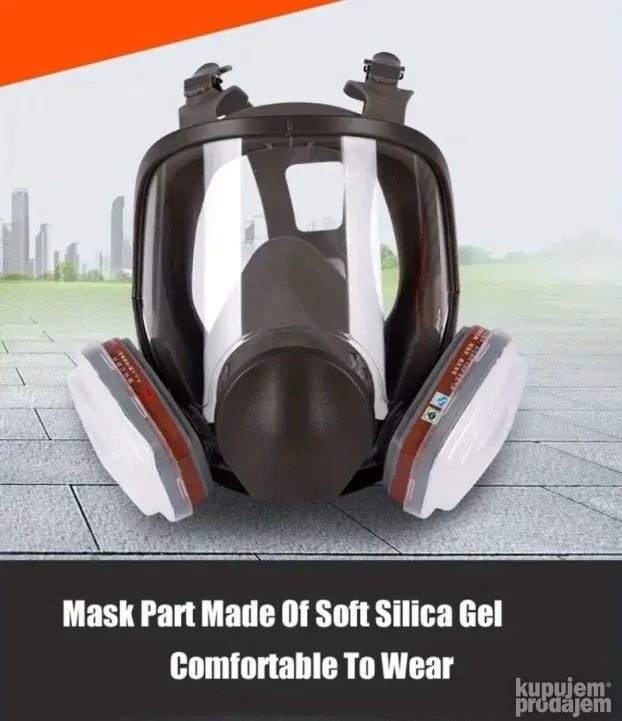 3M full face maske - set 25/1 i 27/1