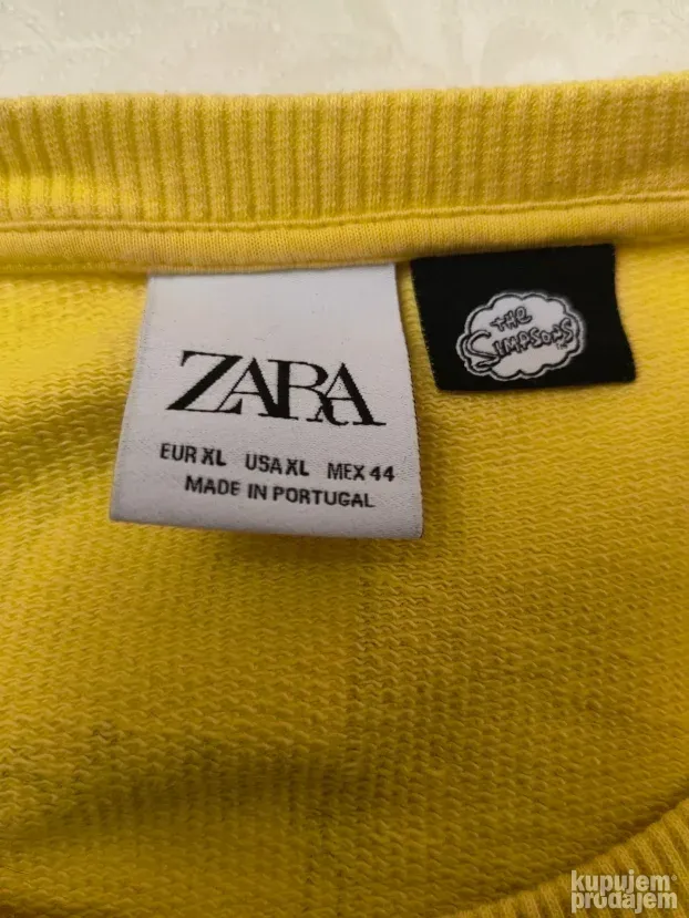 Žuti Zara duks Simson vel.XL