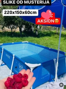 Bazen 220x150x60