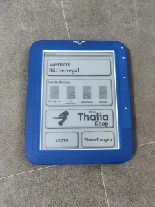 Medion Thalia Oyo eink Reader e-Book Citac
