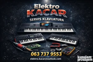 Servis Klavijatura Elektro Kačar-Temerin