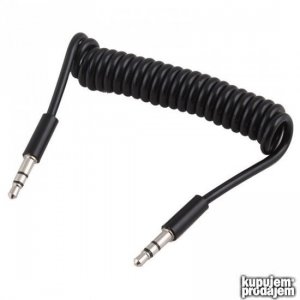 kablovi Audio 3.5mm 1m , 2m stereo bananica uvijen
