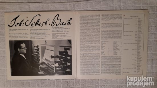 Johann Sebastian Bach Sechs Schublersche chorale 2 lp