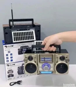 Bluetooth soalrni radio 655