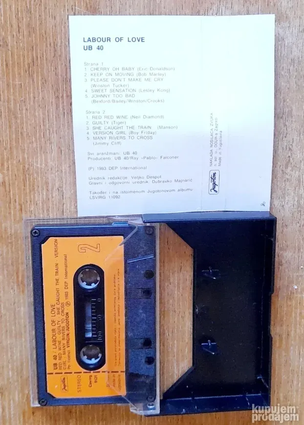 UB40 - Labour Of Love - Kaseta