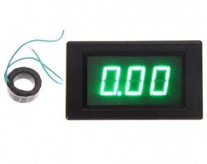 Ampermetar AC 100A zeleni displej (300V)