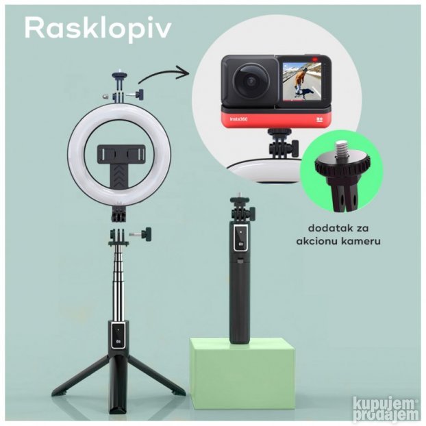 Tripod sa Led rasvetom P40D-2 945mm - NOVO