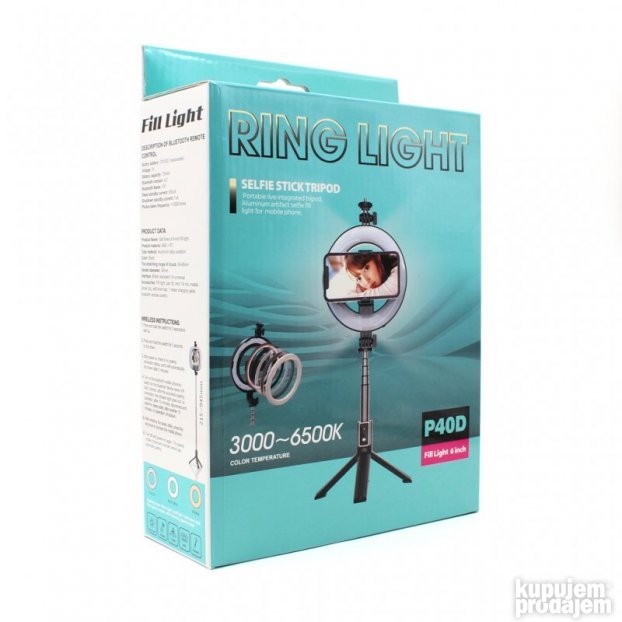 Tripod sa Led rasvetom P40D-2 945mm - NOVO