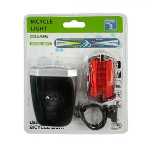 Komplet LED svetla za biciklo na baterije