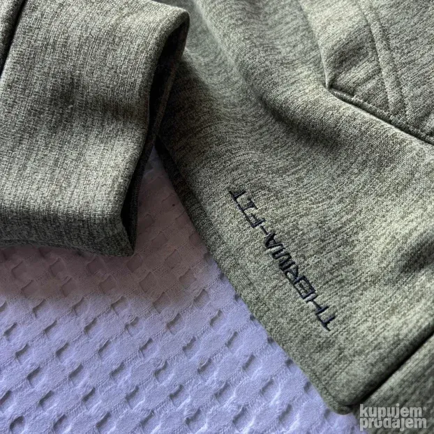 NIKE THERMA-FIT ORIGINAL muski zeleni duks sa kapuljacom M