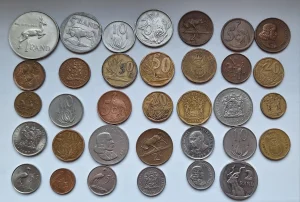 Lot Južna Afrika 34 Kovanice