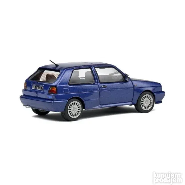SOLIDO Volkswagen Golf 2 Rally Blue Pearl 1989, 1:43