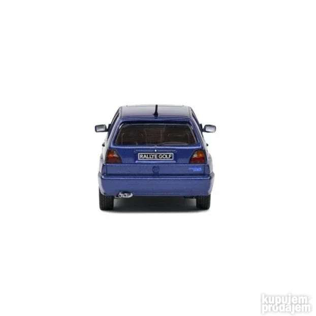 SOLIDO Volkswagen Golf 2 Rally Blue Pearl 1989, 1:43