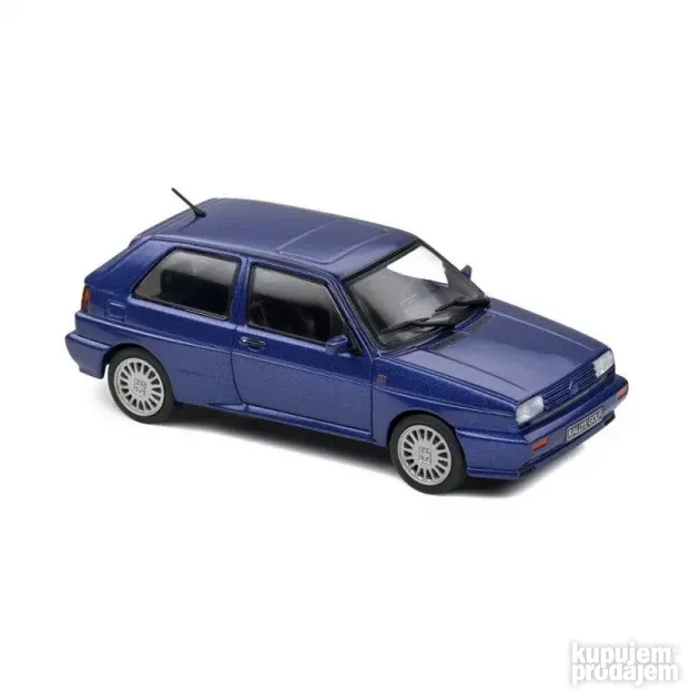 SOLIDO Volkswagen Golf 2 Rally Blue Pearl 1989, 1:43
