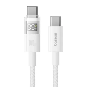 Kabel Baseus Display 2 Fast Charging USB-C na USB-C 100W 1m