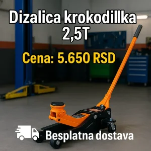 Dizalica krokodilka 2, 5T - BESPLATNA DOSTAVA-Garancija 2god