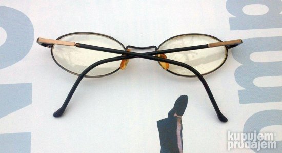 Vintage oval dioptrijski ram