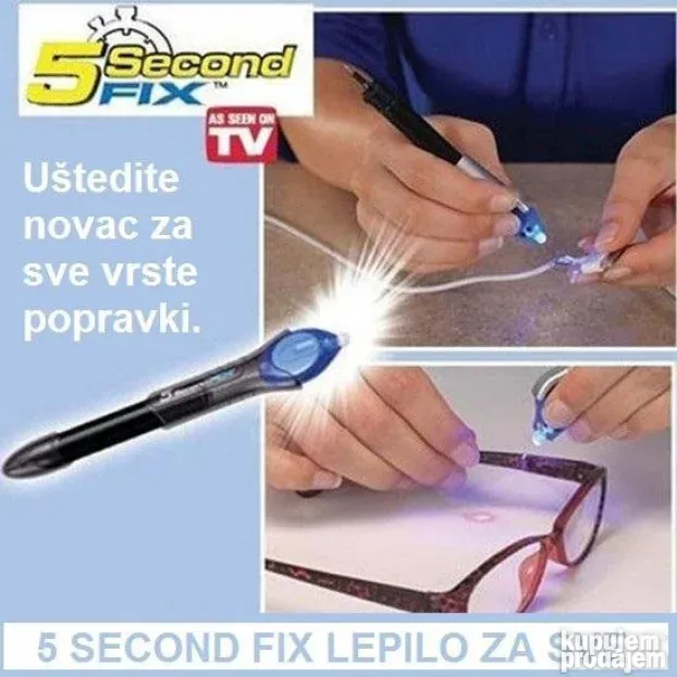 5 Secund FIX lepak za sve PRAVO ČUDO