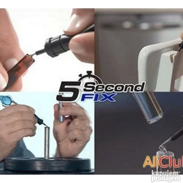 5 Secund FIX lepak za sve PRAVO ČUDO