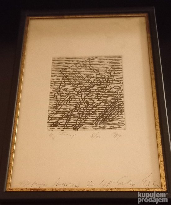 Stojan Ćelić, Izuzetna grafika Vrhunskog slikara