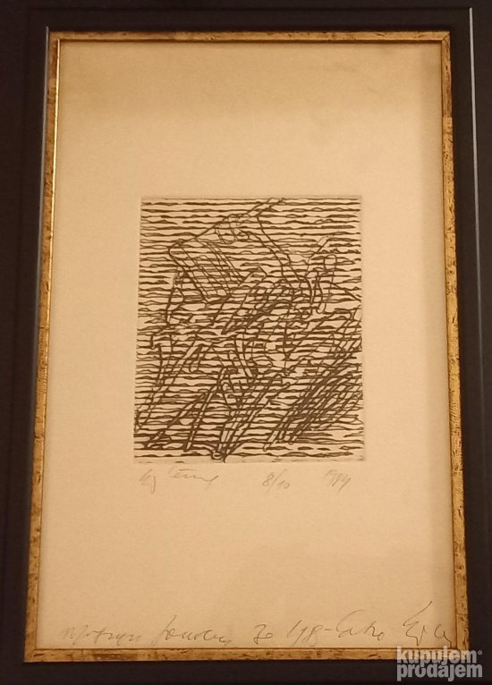 Stojan Ćelić, Izuzetna grafika Vrhunskog slikara