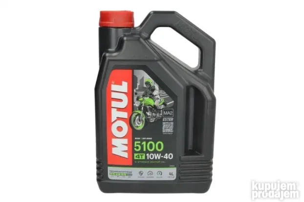 MOTUL 5100 4T 10W40 polusintetičko 4 litre