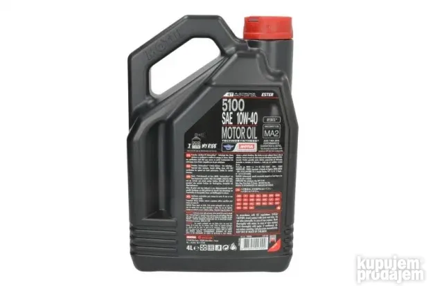 MOTUL 5100 4T 10W40 polusintetičko 4 litre