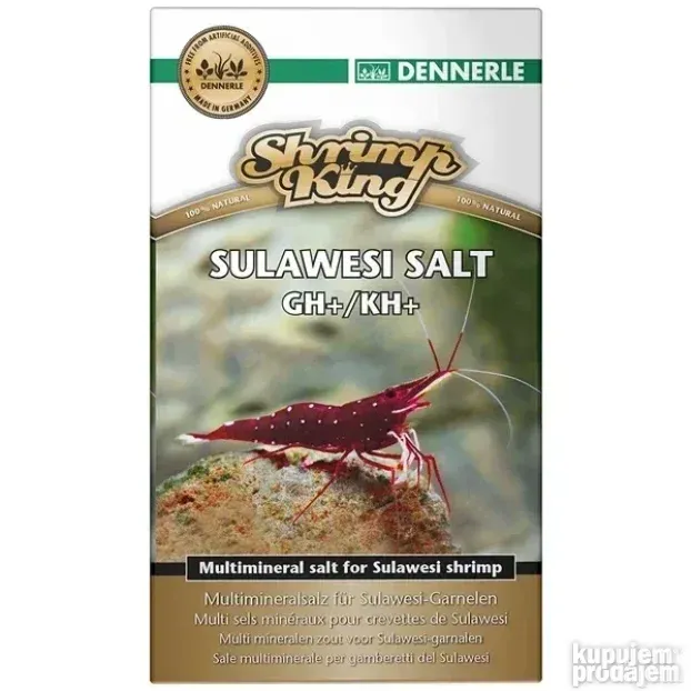 Dennerle Shrimp King Shrimp Salt GH+/KH+
